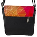 Multicolored Geometric Origami Idea Pattern Removable Flap Cover (S) View2