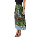 Green Village Miniature Technology Classic Midi Chiffon Skirt View2