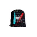 Stay Alive Drawstring Pouch (Small) View1