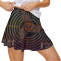 Black And Green Area Rug Neon Genesis Evangelion Computer Communication Women s Skort View3