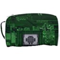 Technology Computer Chip Electronics Industry Circuit Board Toiletries Pouch View3