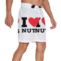 I love nuts Men s Beach Shorts View3