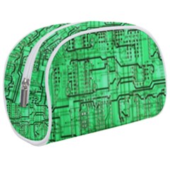 Green Circuit Board Computer Make Up Case (medium) by Bakwanart