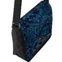 Position Of The Constellations Illustration Star Blue Flap Closure Messenger Bag (L) View2