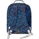 Position Of The Constellations Illustration Star Blue Double Compartment Backpack View3