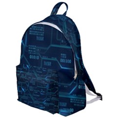 Technology Computer Circuit Boards Electricity Cpu Binary The Plain Backpack by Bakwanart