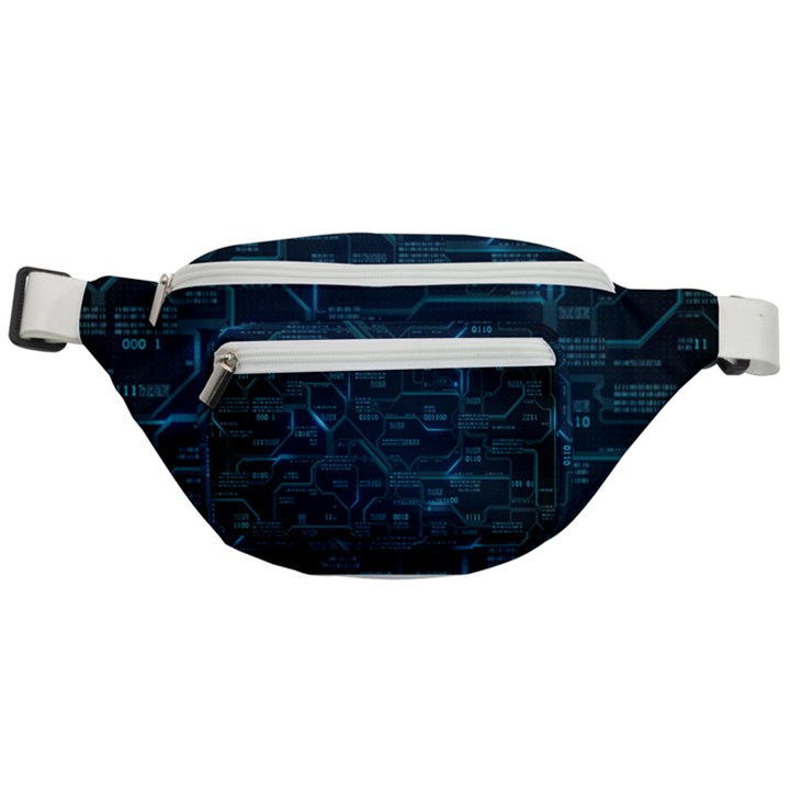 Technology Computer Circuit Boards Electricity Cpu Binary Fanny Pack