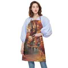 Collage Art Ai Wow Awesome Pocket Apron by 99art