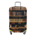 Books On Bookshelf Assorted Color Book Lot In Bookcase Library Luggage Cover (Small) View1