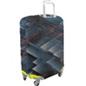 Architectural Design Abstract 3d Neon Glow Industry Luggage Cover (Large) View2