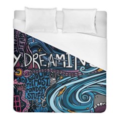 Graffiti Art Psychedelic Art Graphic Design Modern Art Duvet Cover (full/ Double Size) by 99art