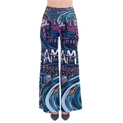 Graffiti Art Psychedelic Art Graphic Design Modern Art So Vintage Palazzo Pants by 99art