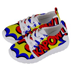 Kapow-comic-comic-book-fight Kids  Lightweight Sports Shoes by 99art