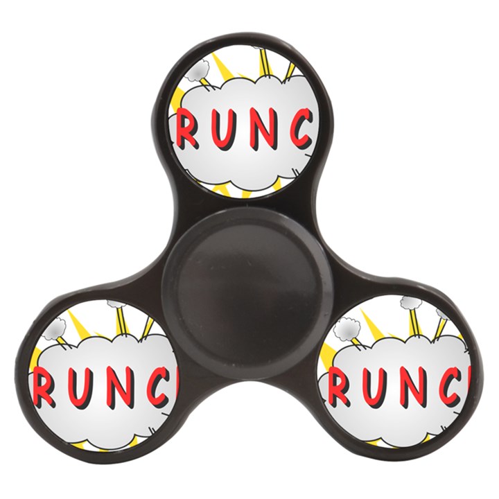 Comic-noise-paleness-explosion Finger Spinner