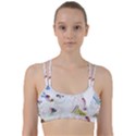 Maasai-man-people-abstract Line Them Up Sports Bra View1