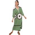 Cartoon-cute-frankenstein-halloween Grecian Style  Maxi Dress View1