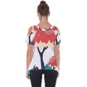 Tree-art-trunk-artwork-cartoon Cut Out Side Drop Tee View2