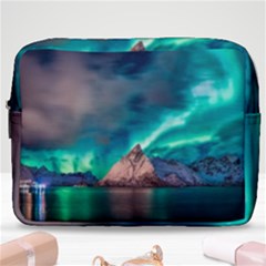 Amazing Aurora Borealis Colors Make Up Pouch (large) by B30l