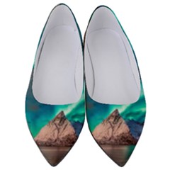 Amazing Aurora Borealis Colors Women s Low Heels by B30l