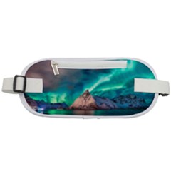 Amazing Aurora Borealis Colors Rounded Waist Pouch by B30l