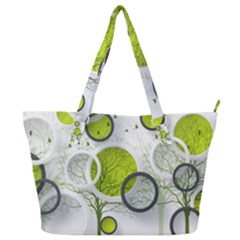 Circles Still Life Full Print Shoulder Bag by B30l