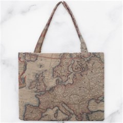 Old Vintage Classic Map Of Europe Mini Tote Bag by B30l