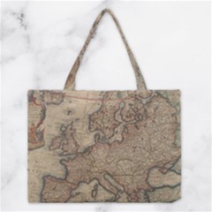 Old Vintage Classic Map Of Europe Medium Tote Bag by B30l