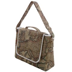 Old Vintage Classic Map Of Europe Box Up Messenger Bag by B30l