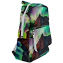 Aurora Borealis Nature Sky Light Travelers  Backpack View2