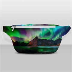 Aurora Borealis Nature Sky Light Waist Bag  by B30l