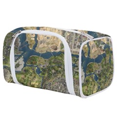 Map Illustration Gta Toiletries Pouch by B30l