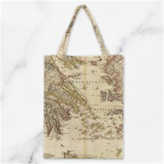 Map Of Greece Archipelago Classic Tote Bag by B30l