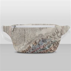 Mountain View Mountain Top Infographics Map Waist Bag  by B30l