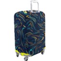 Colorful Abstract Pattern Creative Colorful Line Linear Background Luggage Cover (Large) View2