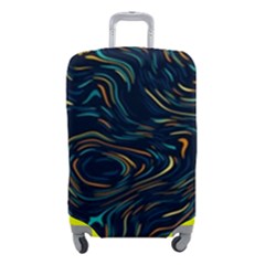 Colorful Abstract Pattern Creative Colorful Line Linear Background Luggage Cover (small) by B30l