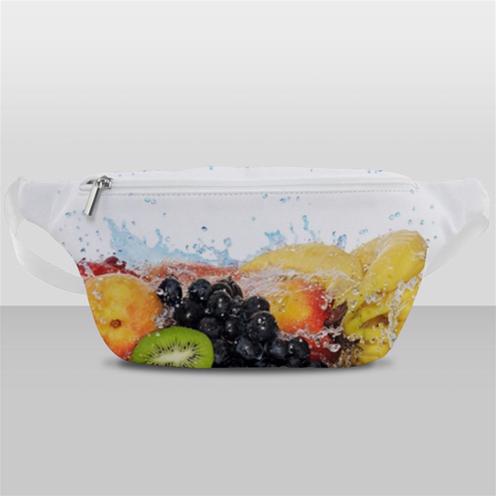 Variety Of Fruit Water Berry Food Splash Kiwi Grape Waist Bag 