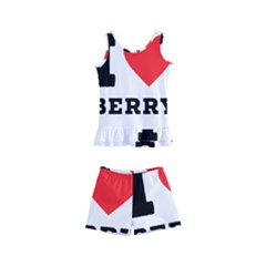 I Love Berry Kids  Boyleg Swimsuit by ilovewhateva