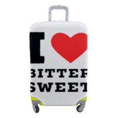 I Love Bitter Sweet Luggage Cover (small) by ilovewhateva