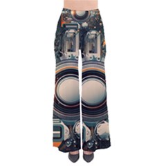 Illustrations Technology Robot Internet Processor So Vintage Palazzo Pants by Cowasu