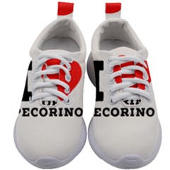 I Love Pecorino  Kids Athletic Shoes by ilovewhateva