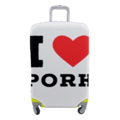 I Love Pork  Luggage Cover (small) by ilovewhateva