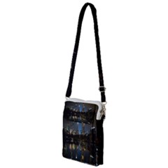 New York Night Central Park Skyscrapers Skyline Multi Function Travel Bag by Cowasu