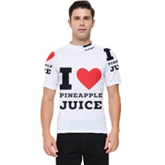 I Love Pineapple Juice Men s Short Sleeve Rash Guard by ilovewhateva