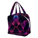 Synthwave City Retrowave Wave Boxy Hand Bag View2