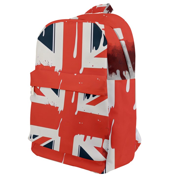 Union Jack England Uk United Kingdom London Classic Backpack