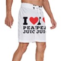 I love pear juice Men s Beach Shorts View3