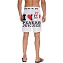 I love pear juice Men s Beach Shorts View4