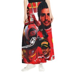 Carlos Sainz Maxi Chiffon Skirt by Boster123