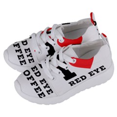 I Love Red Eye Coffee Kids  Lightweight Sports Shoes by ilovewhateva