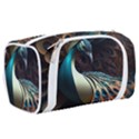 Peacock Bird Feathers plumage Colorful Texture Abstract Toiletries Pouch View2